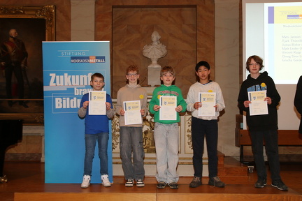 Anerkennungspreise, Klasse 6/7